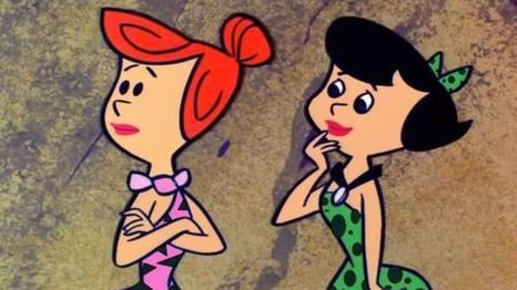 La recreación con inteligencia artificial de los Picapiedras