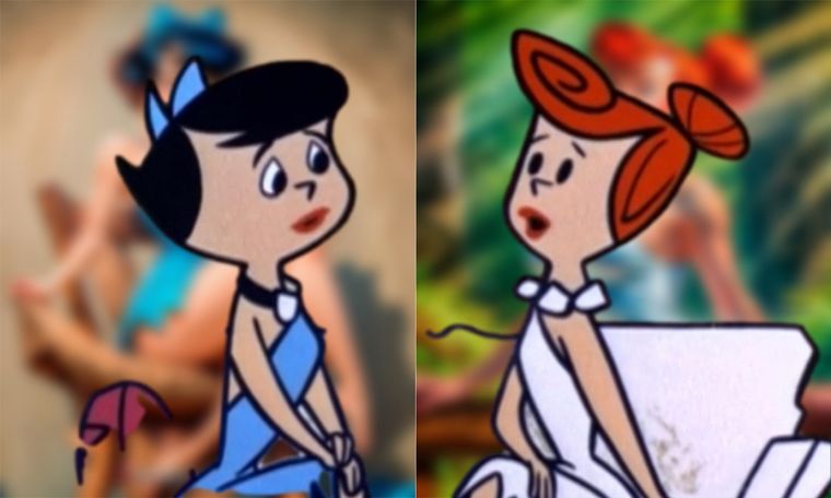 Le preguntaron a la IA cómo se vería Betty y Vilma picapiedra y esta fue la imagen que arrojó