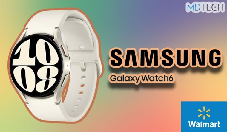 Walmart y Samsung ponen en oferta el reciente Galaxy Watch6 y es lo más barato que lo encontrarás