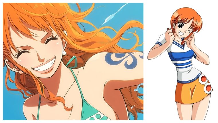 Esta IA nos muestras las nuevas e impactantes imágenes hiperrealistas de Nami en One Piece