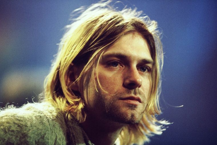 Kurt Cobain, líder de Nirvana, al mejor estilo de Disney