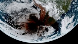 eclipse desde el espacio: video de la sombra de la luna sobre la tierra