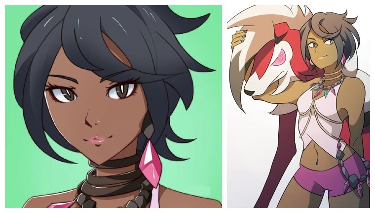 Olivia es una de las Kahunas más destacadas de la región de Alola