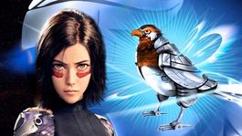 Los Halcones Galácticos al estilo cyberpunk de Alita Battle Angel