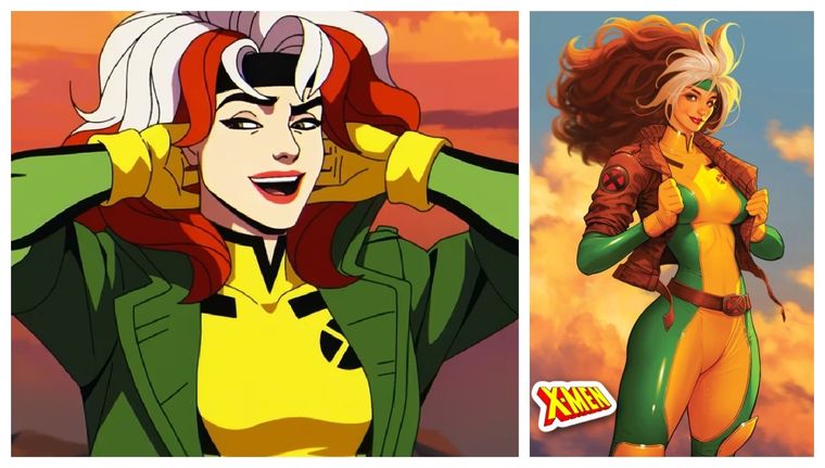 Conoce las imágenes más bellas de Rogue en los X-Men gracias a la creación de esta IA