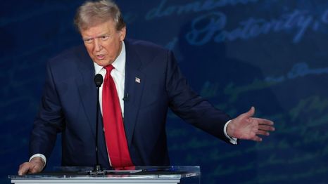 Donald Trump y sus polémicas declaraciones en el debate