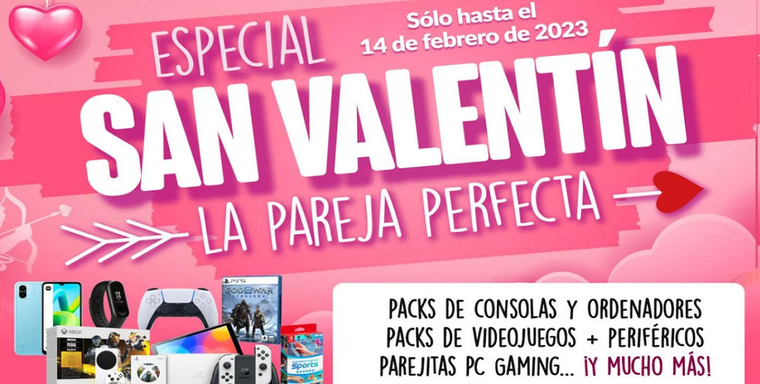 San Valentín llega a GAME con descuentos en videojuegos ideales para regalar a tu pareja