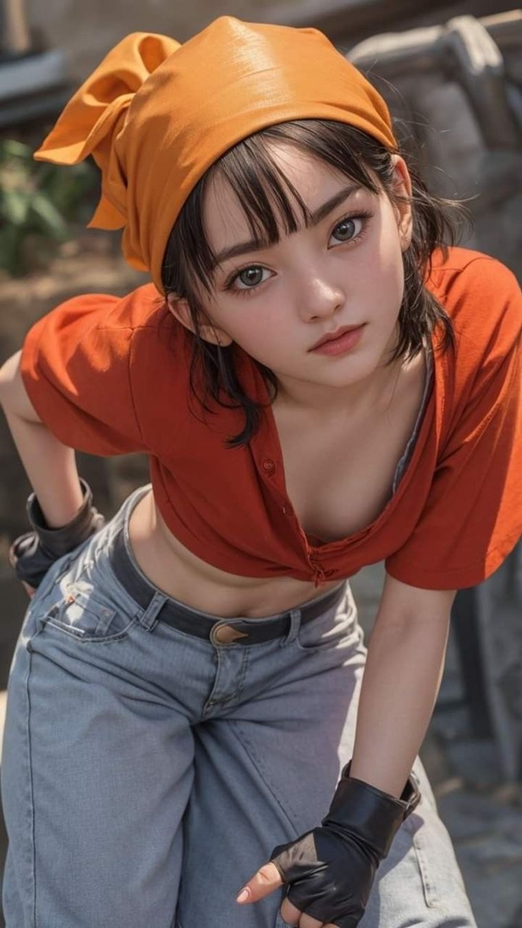 Pan es una niña de baja estatura, con cabello negro y grandes ojos expresivos, heredados de sus padres. Pan es una niña de baja estatura, con cabello negro y grandes ojos expresivos, heredados de sus padres.