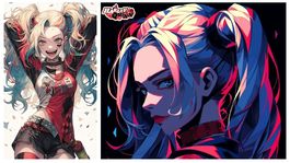 Así de increíble luce Harley Quinn gracias a la recreación de esta inteligencia artificial