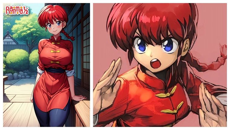 La IA lo hace realidad y presenta a Ranma haciendo un Cosplay de Chun-Li en Street Fighter