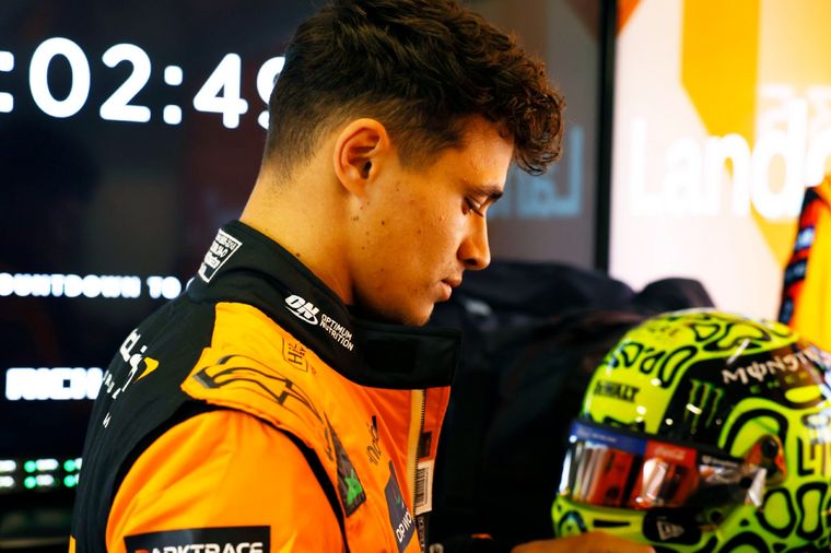 Lando Norris, piloto de la escudería McLaren