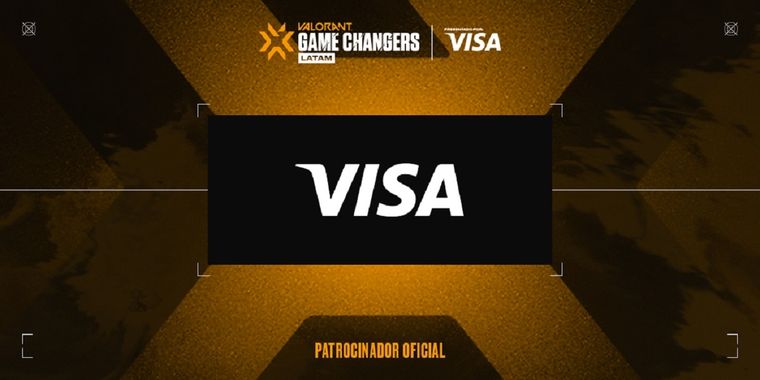Visa ahora es el patrocinador principal de VCT VALORANT Game Changers Latam