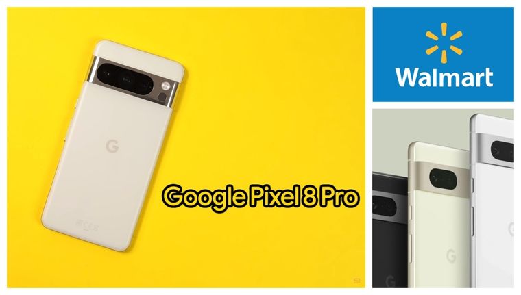Aprovecha el descuento de Walmart y llévate el Google Pixel 8 Pro a un gran precio