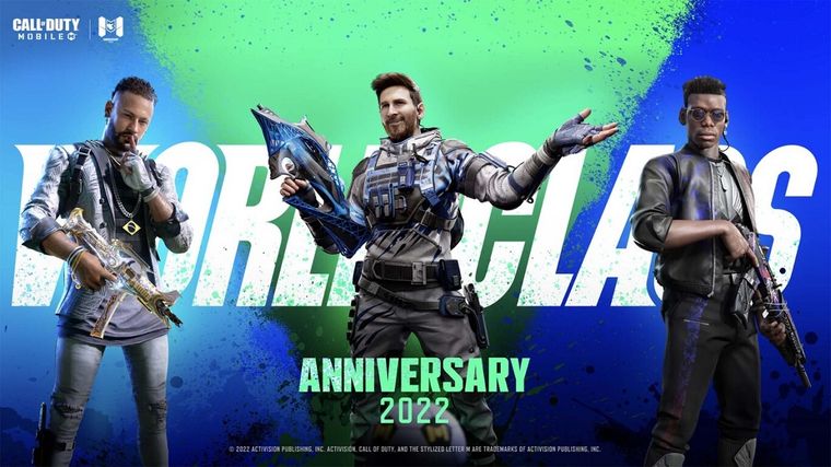 Call of Duty: Messi, Neymar y Pogba se unen al staff de Warzone 2.0 y CoD Mobile