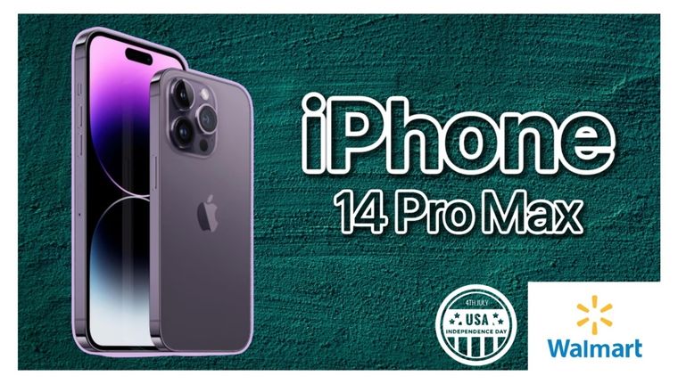 El iPhone 14 Pro Max hunde su precio en Walmart y está casi regalado por los festejos del 4 de julio