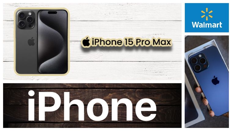 El iPhone 15 Pro Max, el teléfono más potente de Apple llega con un gran descuento en Walmart