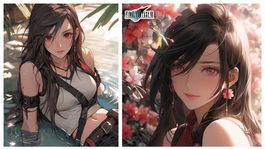 Tifa Lockhart, de Final Fantasy VII, tiene una recreación impresionante gracias a la magia de la IA