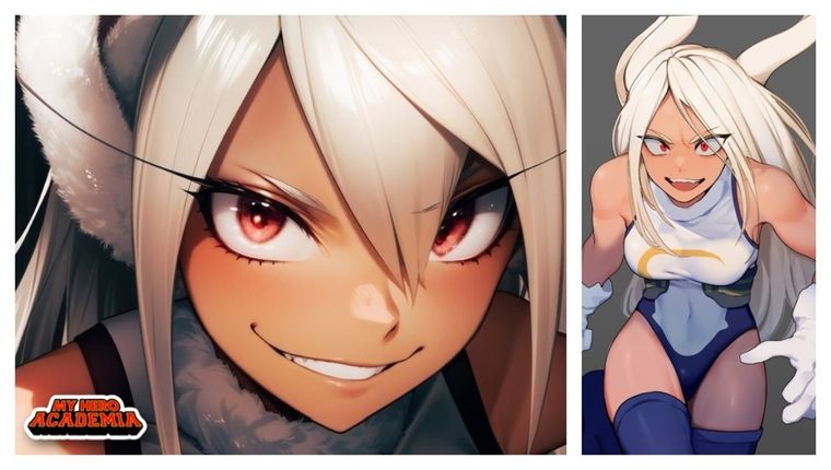 No te pierdas los 5 mejores Fan Arts de Mirko, la bella coneja de My Hero Academia