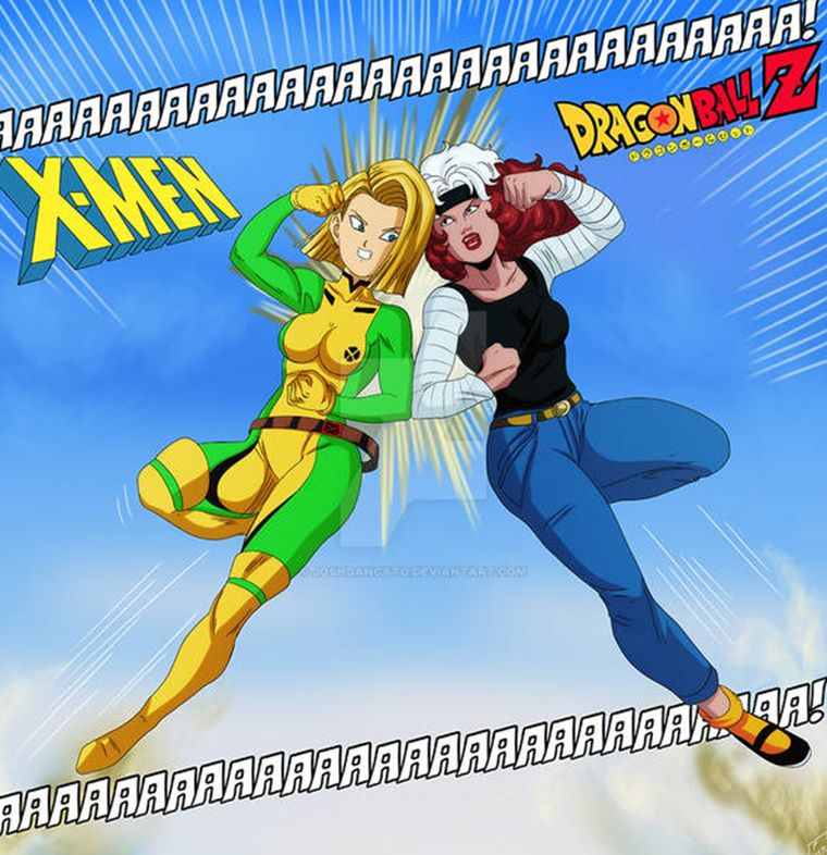 Un talentoso artista visual ha cautivado a los fans del anime y los cómics con una espectacular pieza de fan art que combina a dos personajes icónicos: Androide 18 de Dragon Ball Z y Rogue de X-Men 97.