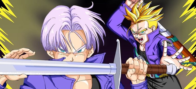 Trunks del futuro y el origen de su espada