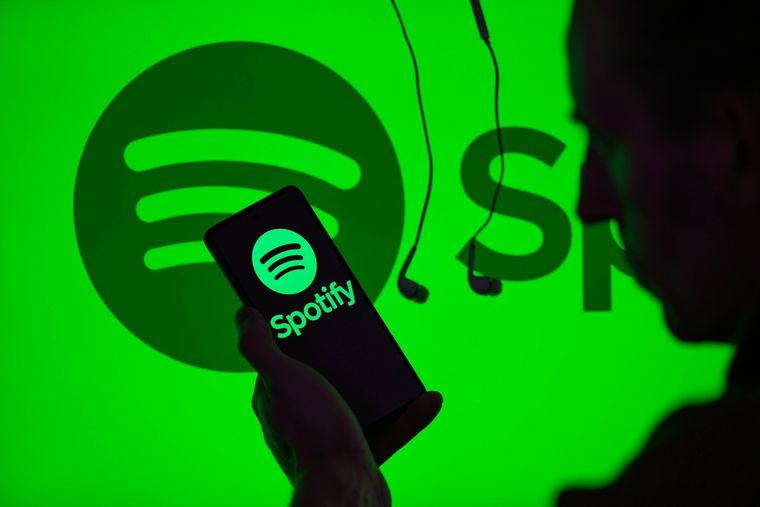 La app de música Spotify experimento errores durante el miércoles