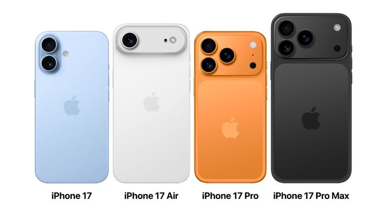 Los iPhone 17, iPhone 17 Pro y iPhone Air marcan tres propuestas diferentes dentro del catálogo de Apple.