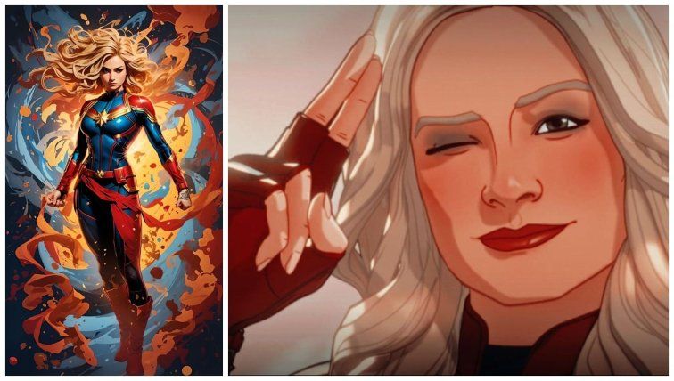 Capitana Marvel debutó con su propia película en 2019, ambientada en los años 90.