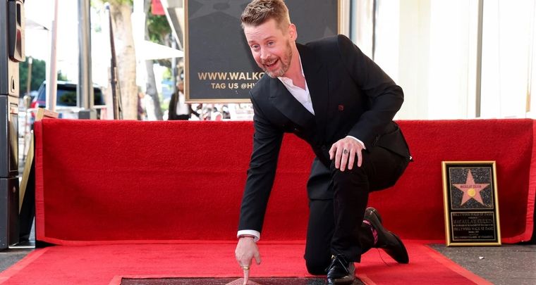 Entre lágrimas: así recibió Macaulay Culkin su estrella en el Paseo de la Fama