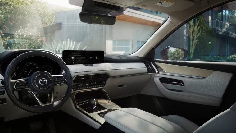 Interior del Mazda CX-90 Interior del Mazda CX-90