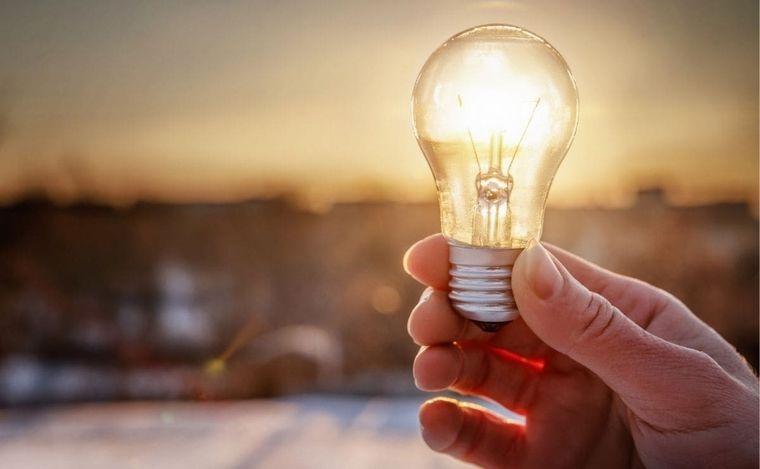 Bombillas LED para aliviar el consumo de energía.