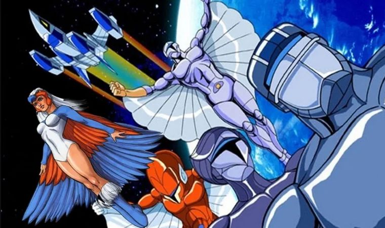 Sorceress de He-Man se transforma en un Halcón Galáctico en un increíble crossover retro