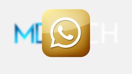 whatsapp: como poner dorado el icono principal