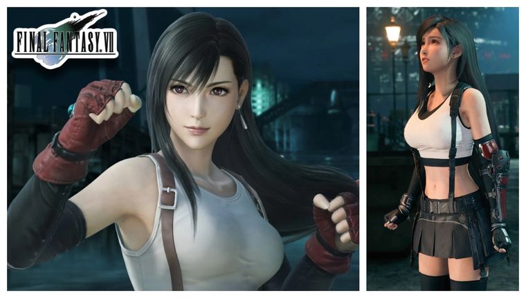 La IA recrea la versión más atractiva de Tifa Lockhart de Final Fantasy VII