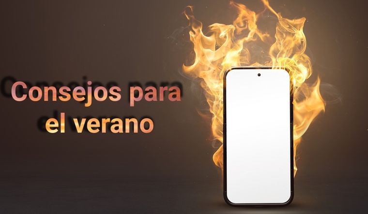 Conoce estos consejos para evitar que tu teléfono se sobrecaliente en verano