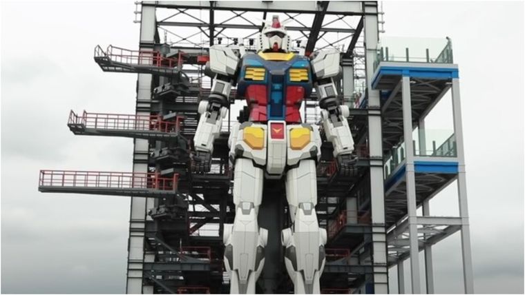 Japón sigue sorprendiendo con su capacidad de ingeniería y tecnología, logrando crear un robot Gundam de 20 metros de alto que puede moverse.