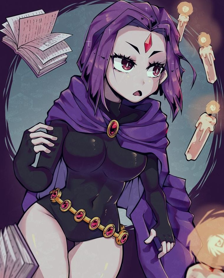 Como dato curioso, en la serie Teen Titans su poder mágico se manifiesta a través del mantra “Azarath Metrion Zinthos”, con el que canaliza energía oscura. Como dato curioso, en la serie Teen Titans su poder mágico se manifiesta a través del mantra “Azarath Metrion Zinthos”, con el que canaliza energía oscura.