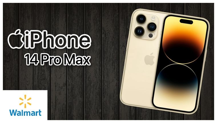 Aprovecha el descuento de Walmart y llévate el iPhone 14 Pro Max por un gran precio