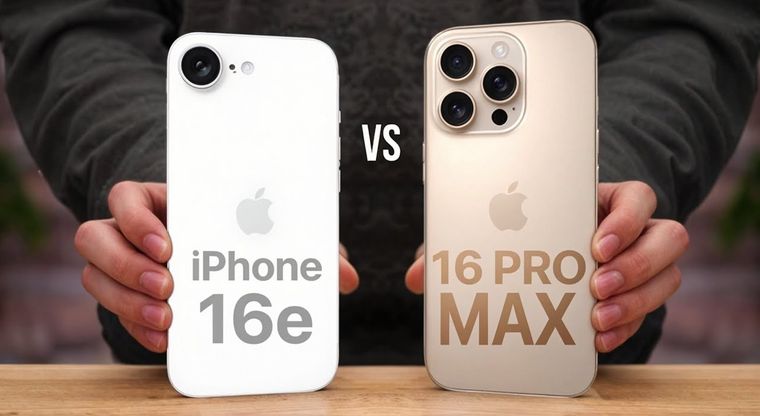 iPhone 16 Pro Max vs iPhone 16e: ¿Cuál ofrece más por tu dinero?