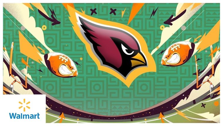 Hazte fanático de los Cardinals de Arizona con la gran oferta de Walmart para su casco oficial