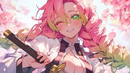Cómo se vería Mitsuri Kanroji de Demon Slayer en la vida real, según la Inteligencia Artificial