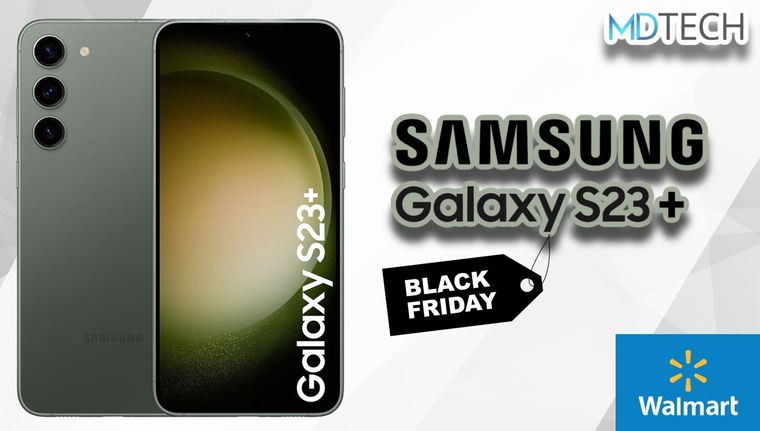 El Samsung Galaxy S23+ tiene el mayor descuento de su historia gracias al Black Friday de Walmart