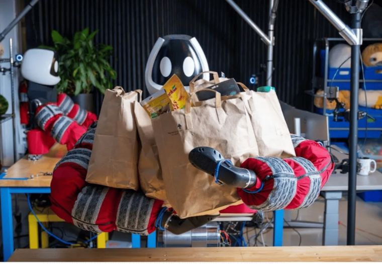 Punyo es capaz de levantar objetos pesados a la vez