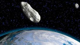 analizan la posible colision de un asteroide gigante contra la tierra