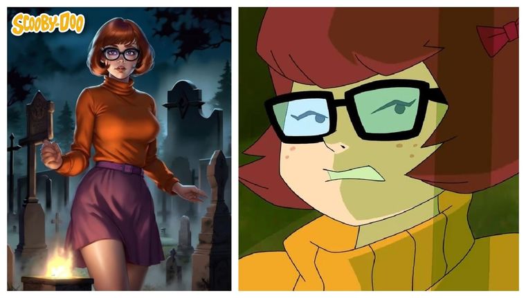 En el mes de Halloween, la IA recrea la versión live-action de Velma Dinkley en la serie Scooby Doo