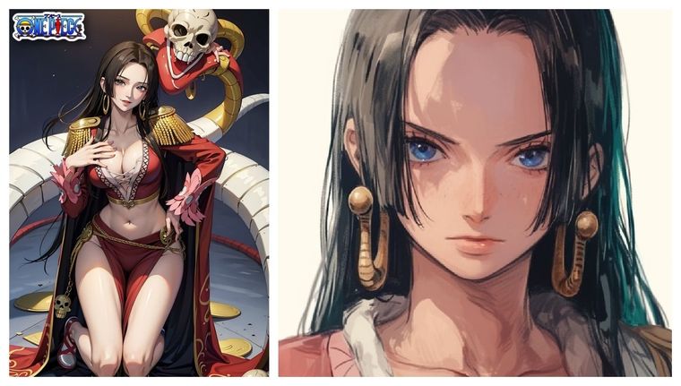 Boa Hancock, la emperatriz de One Piece, ahora más real que nunca gracias a la IA