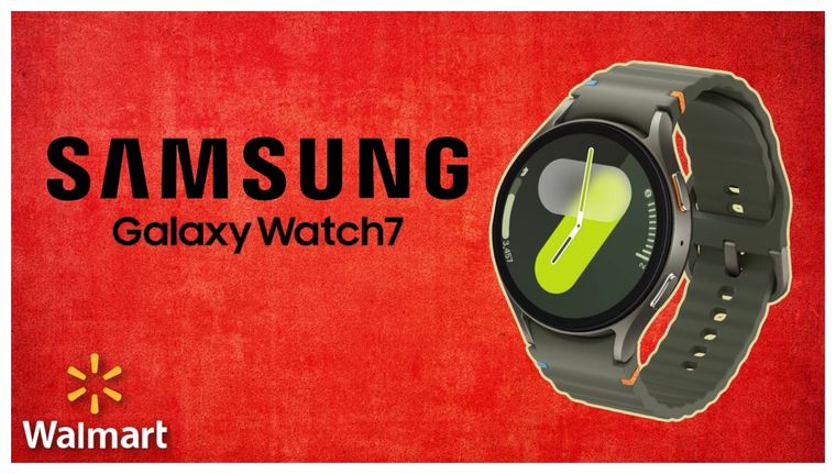 Si quieres el último Galaxy Watch7 de Samsung, Walmart lo tiene con el mayor descuento del mes