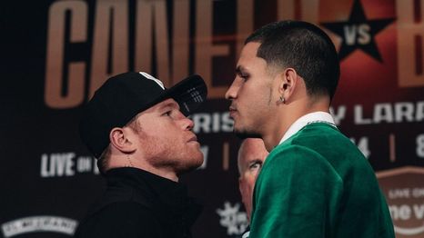 Canelo Álvarez y Edgar Berlanga.