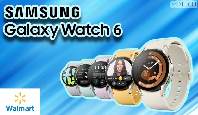 El Samsung Galaxy Watch6 llega por fin a Walmart y su precio es el más bajo de la historia