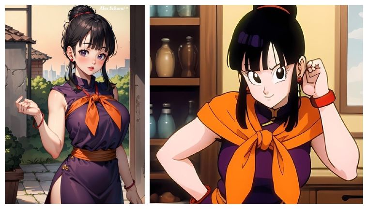 Milk es introducida en la serie como la joven hija del Rey Gyumao