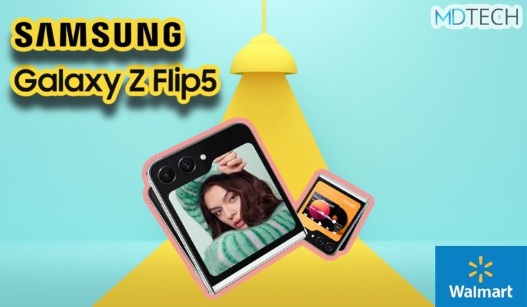 El Samsung Galaxy Z Flip5 llega por primera vez a Walmart y lo hace con un precio único